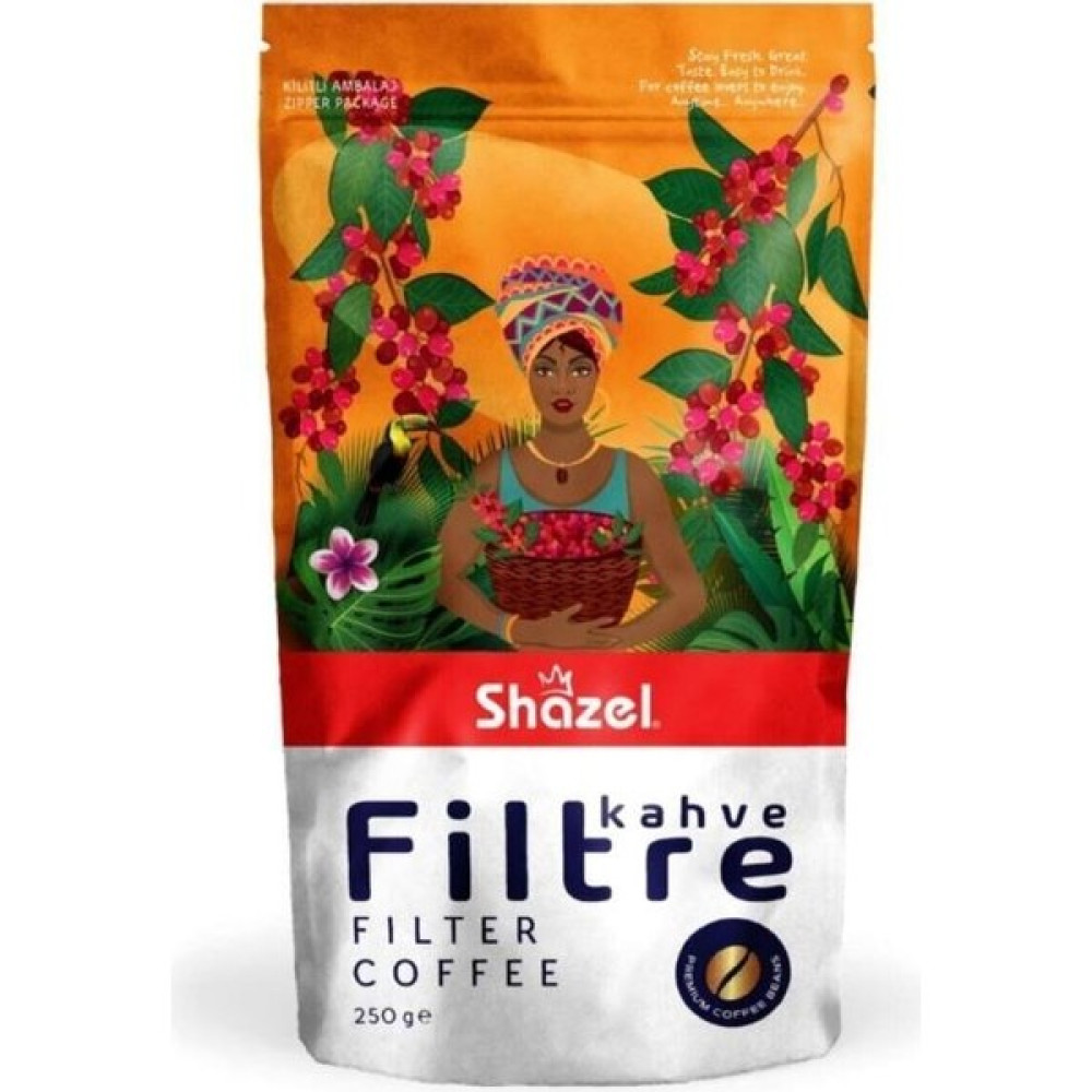 Shazel Özel Harman Filtre Kahve Öğütülmüş 250 gr Kahve Fiyatı