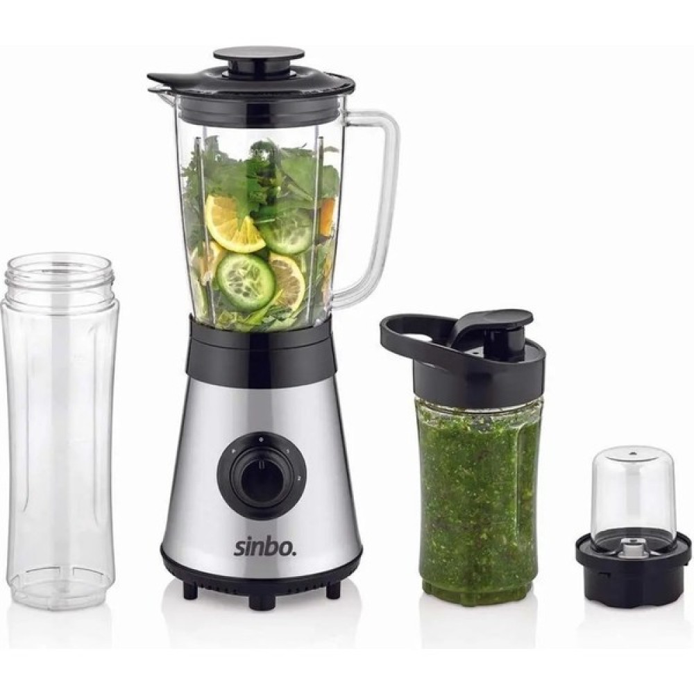 Shb 3190 Smoothie Blender Seti Smothie Öğütücü - 2 Farklı Boyda Bardak Hediyeli - Gri Blenderler Fiyatı
