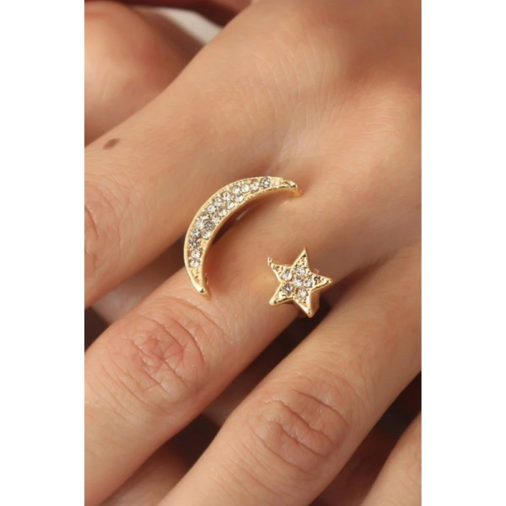 She Accessories Ayyıldız Yüzük - Standart Bijuteri Yüzük Fiyatı