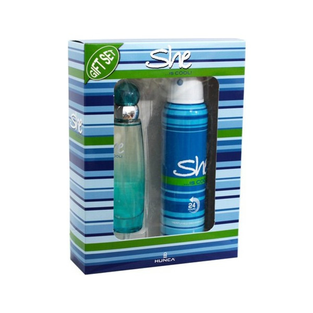 SHE Cool Kadın Parfüm Seti 50 ml EDT + 150 ml Deodorant Deodorantlar Fiyatı