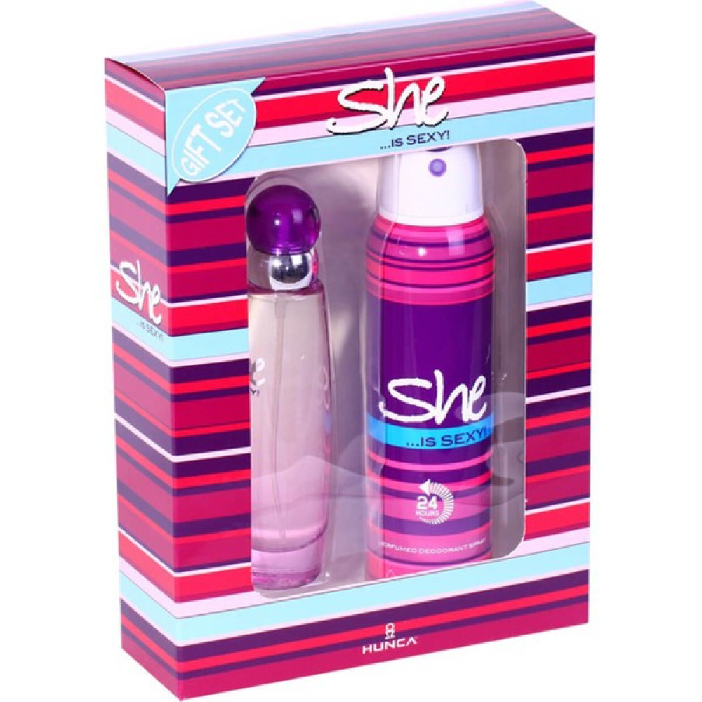She Is Sexy Edt Parfüm 50 ml + Deodorant 150 ml Kadın Parfüm Seti Kadın Parfümleri Fiyatı