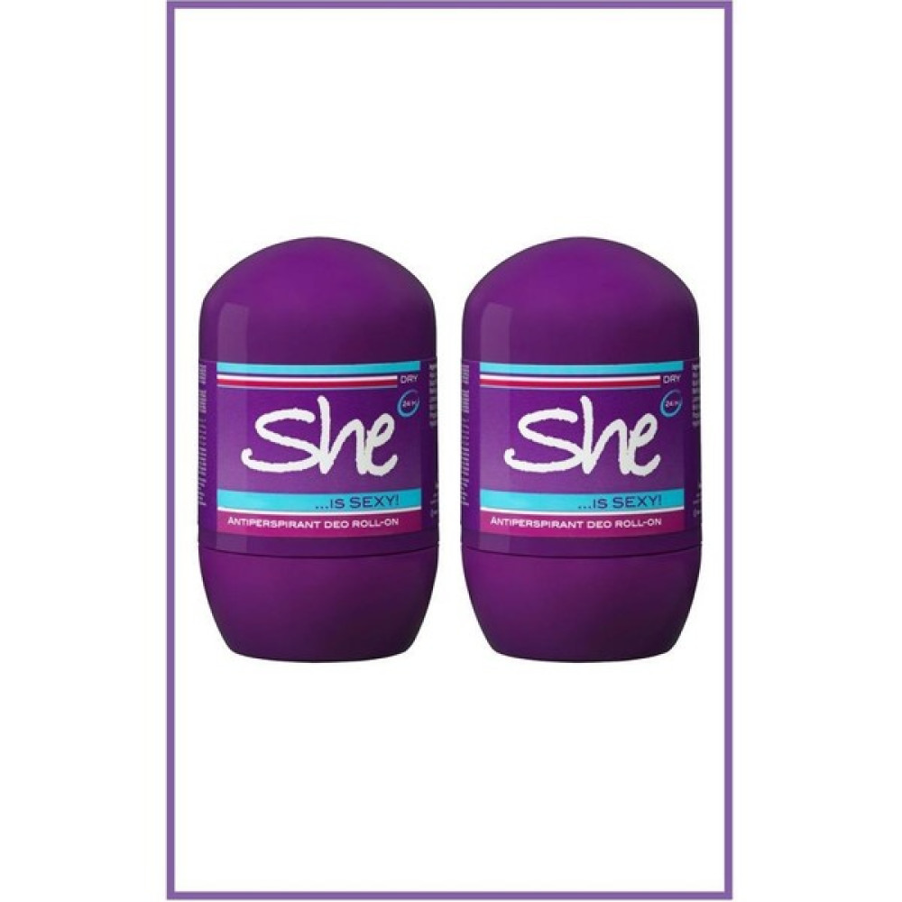She Sexy Kadın Roll-On 40 ml X2 Deodorantlar Fiyatı