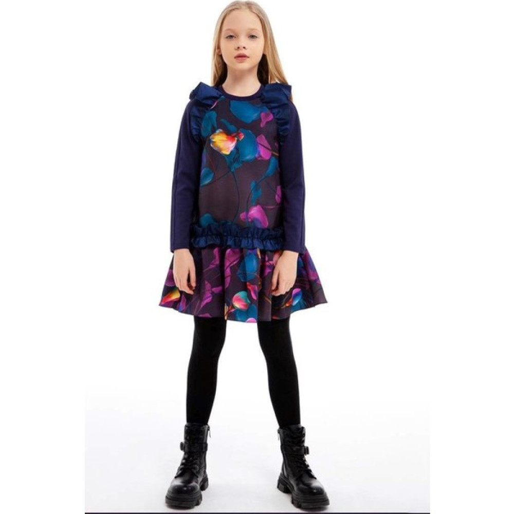 She She 04-12 Yaş Kız Çocuk Çok Renkli My Flowers Elbise Kız Çocuk Elbise Fiyatı