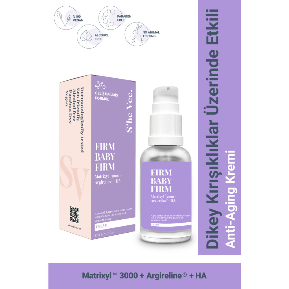 SHE VEC FIRM BABY FIRM | Dikey Kırışıklıklar Üzerinde Etkili Anti Aging Kremi Cilt ve Yüz Bakımı Fiyatı