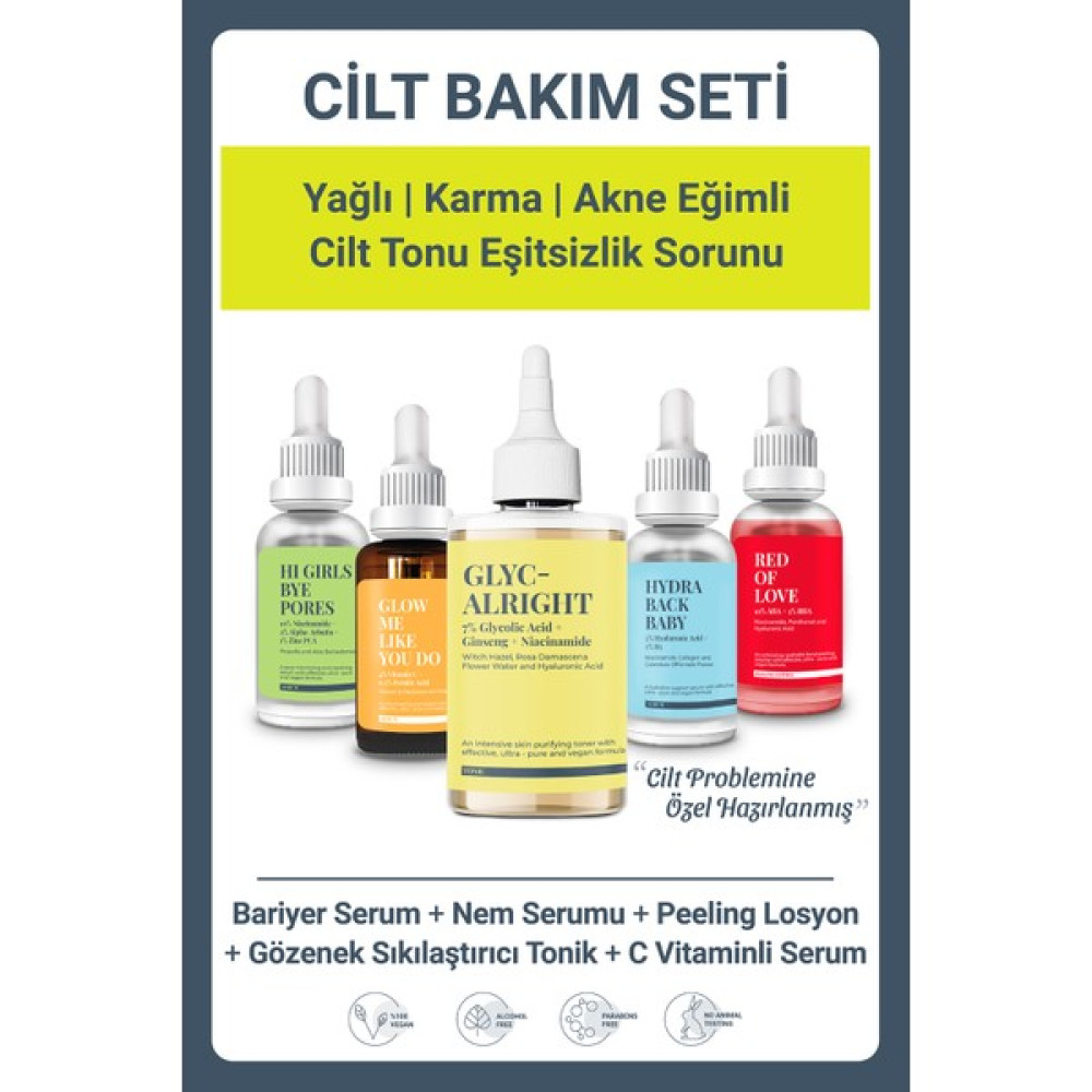 She Vec Yağlı | Karma | Eğilimli | Cilt Tonu Eşitsizlik Sorunu Anti-Aging / Yaşlanma Karşıtı Fiyatı