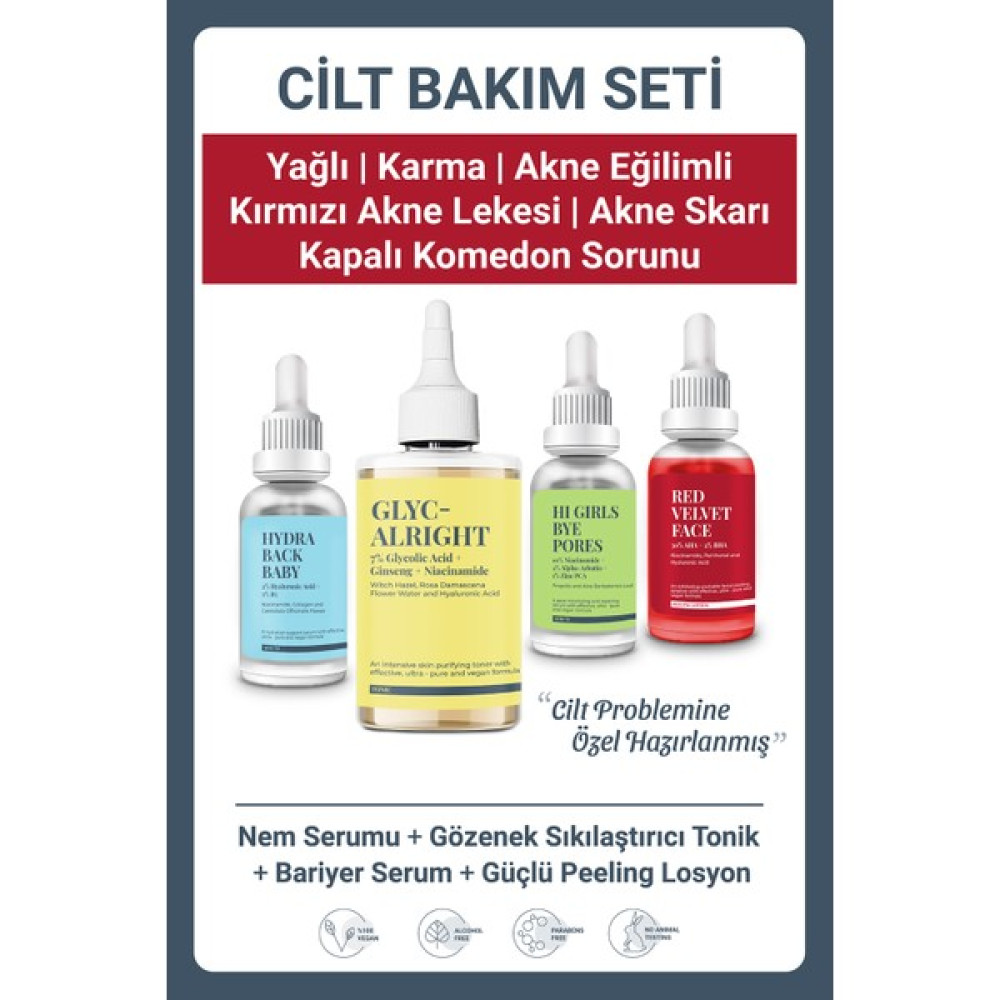 She Vec Yağlı | Karma | Eğilimli | Kırmızı Lekesi | Skarı | Kapalı Komedon Sorunu Anti-Aging / Yaşlanma Karşıtı Fiyatı