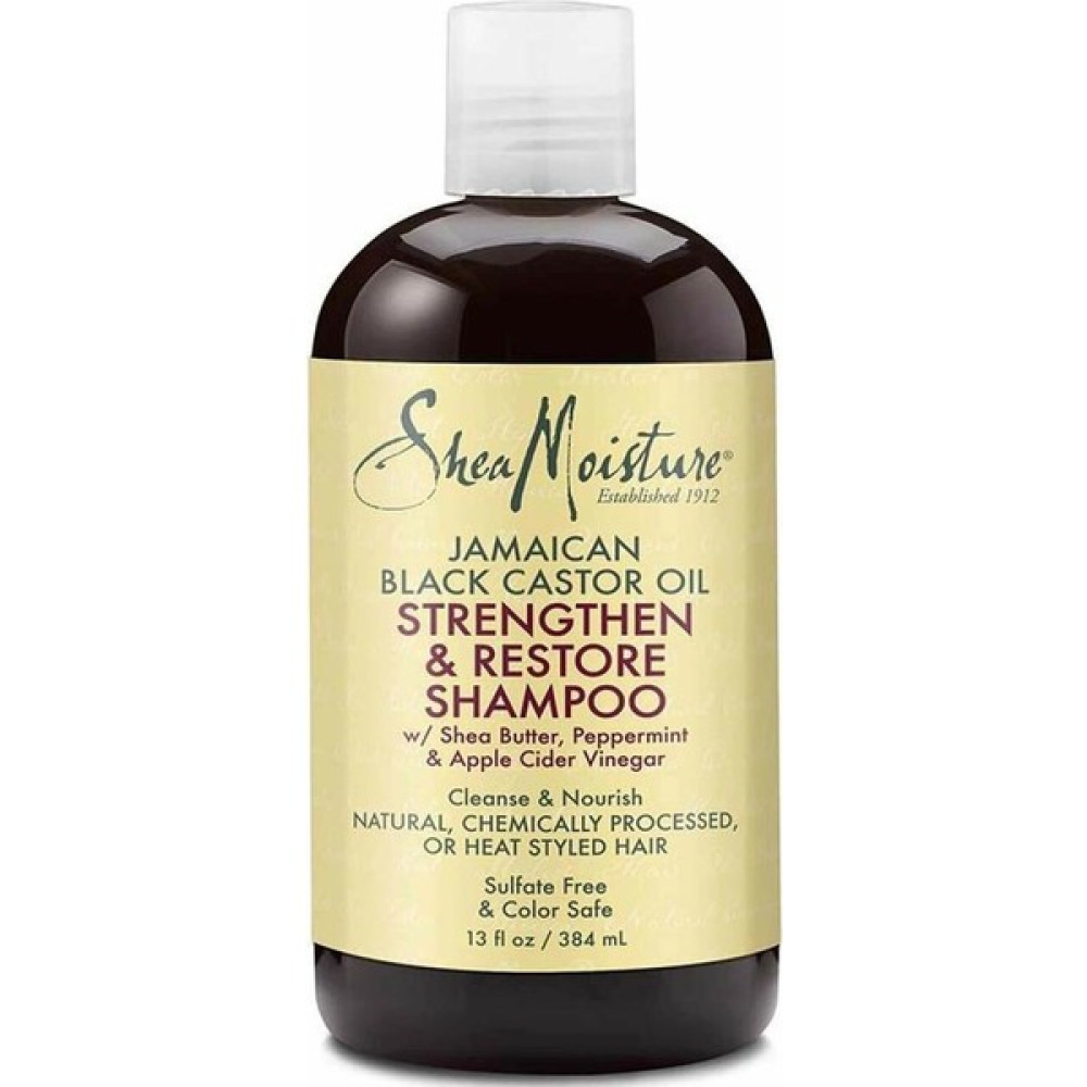 Shea Moisture Jamaican Black Castor Oil Güçlendirici ve Onarıcı Şampuan 384ML Şampuan ve Saç Kremi Fiyatı