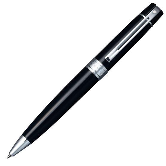 Sheaffer 9312-2 300 Seri Siyah Krom Tükenmez Kalem