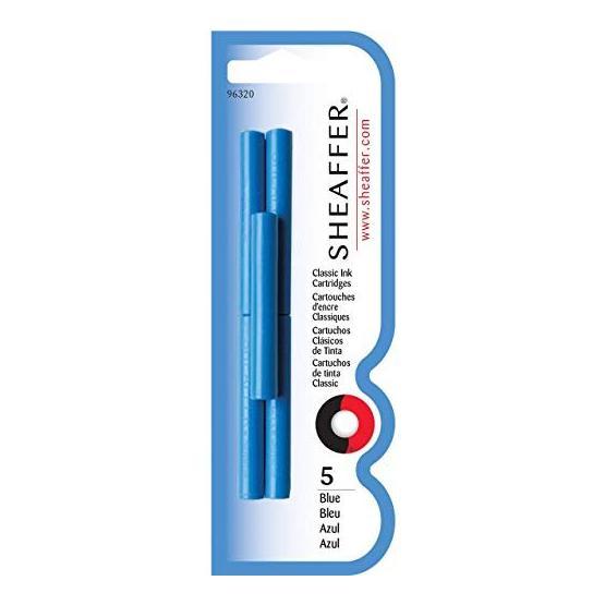 Sheaffer 96320 Mavi 5li Dolmakalem Kartuşu