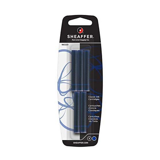 Sheaffer 96320 Mavi 5li Dolmakalem Kartuşu