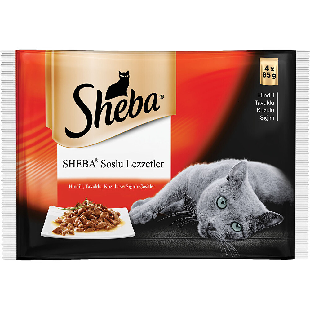 Sheba Etli Çeşitler Kedi Maması 4 X 85 Gr Evcil Hayvan Ürünleri Fiyatı
