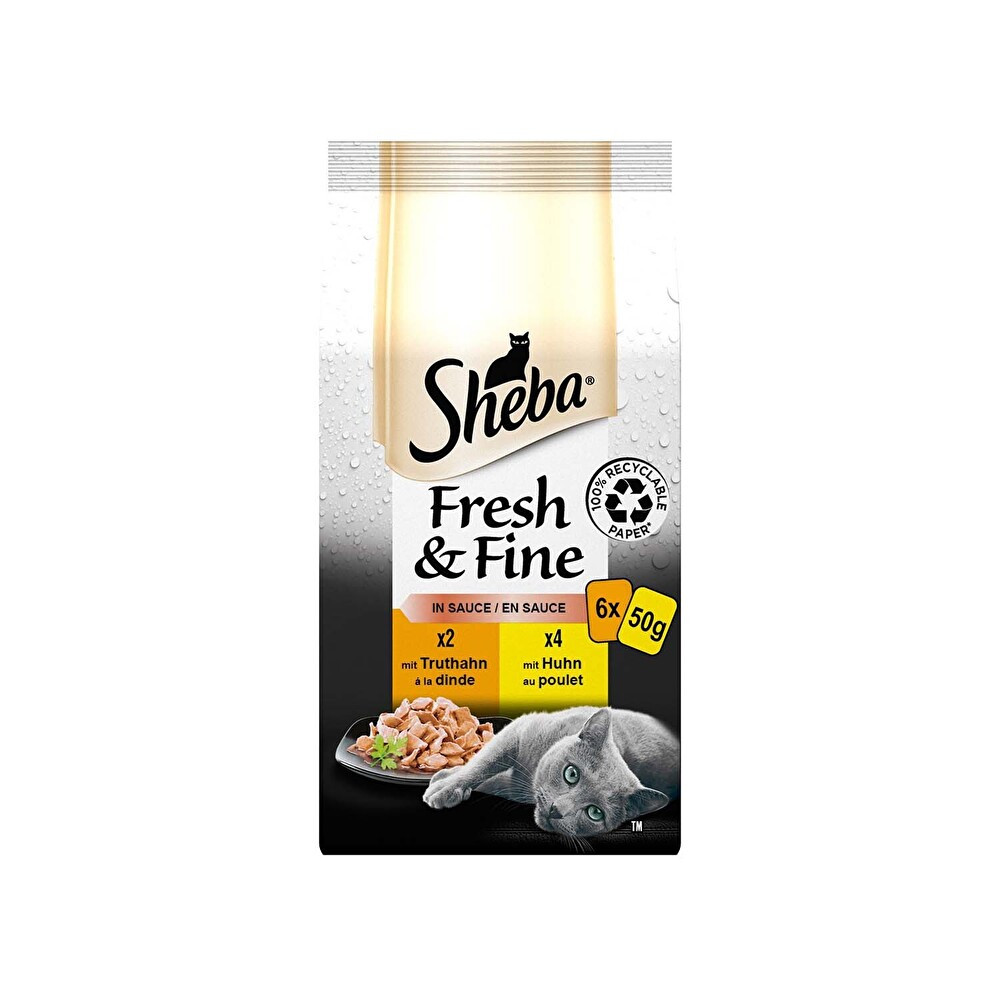 Sheba Fresh&Fine Kümes Hayvanları Seçkisi Yaş Mama 300 Gr Evcil Hayvan Ürünleri Fiyatı