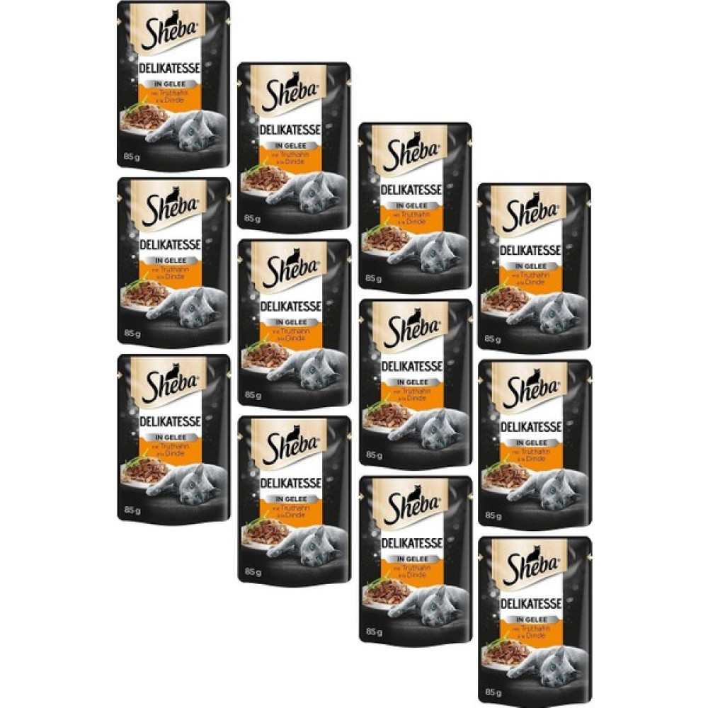 Sheba Pouch Hindili Yetişkin Kedi Konservesi 85 gr (12 Adet) Evcil Hayvan Ürünleri Fiyatı