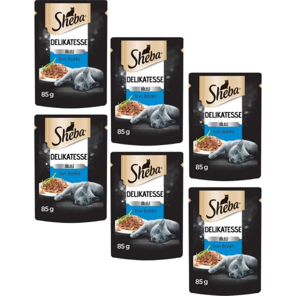 Sheba Pouch Ton Balıklı Yetişkin Kedi Konservesi 85 gr (6 Adet) Evcil Hayvan Ürünleri Fiyatı