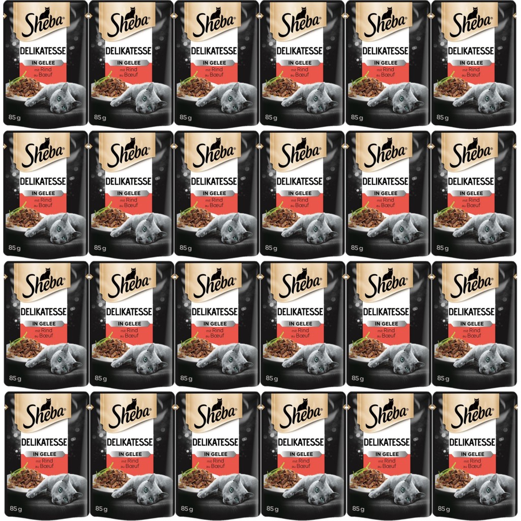 Sheba Sheba® Sığır Etli Yaş Kedi Maması 85 gr (24 Adet) Evcil Hayvan Ürünleri Fiyatı