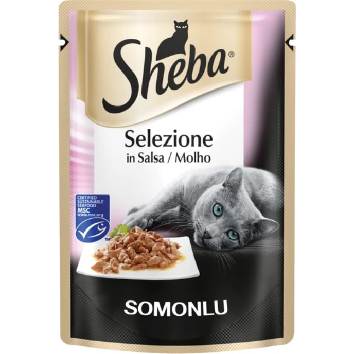 Sheba Somonlu Yaş Kedi Maması 24x85 G Evcil Hayvan Ürünleri Fiyatı