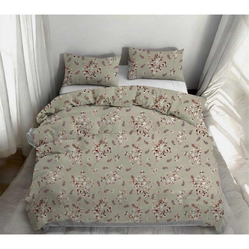 She&co Çift Kişilik Nevresim Seti- Flower (Çarşaf Yoktur) - Renkli - 200 x 220 cm Nevresim Takımı Fiyatı