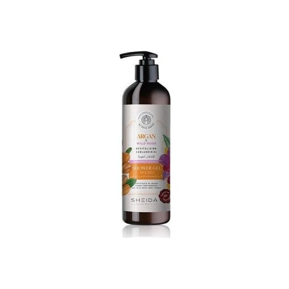 Sheıda Argan Yağı & Yaban Gülü Duş Jeli 500 ml Duş Jelleri ve Banyo Köpükleri Fiyatı