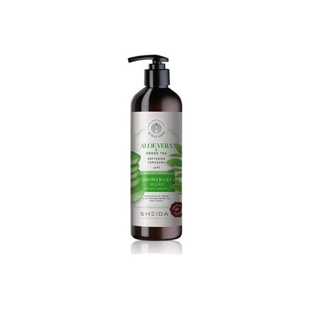 Sheıda Duş Jeli 500ml Yumuşatıcı Yeşil Çay Katkılı Duş Jelleri ve Banyo Köpükleri Fiyatı