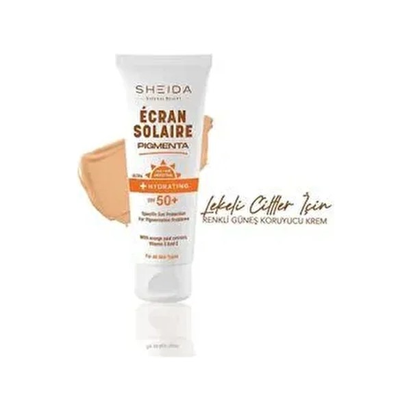 Sheida Pigmenta Leke Karşıtı Kapatıcı Güneş Kremi SPF 50 Tüm Cilt Tipleri İçin 75 ml Diğer Fiyatı