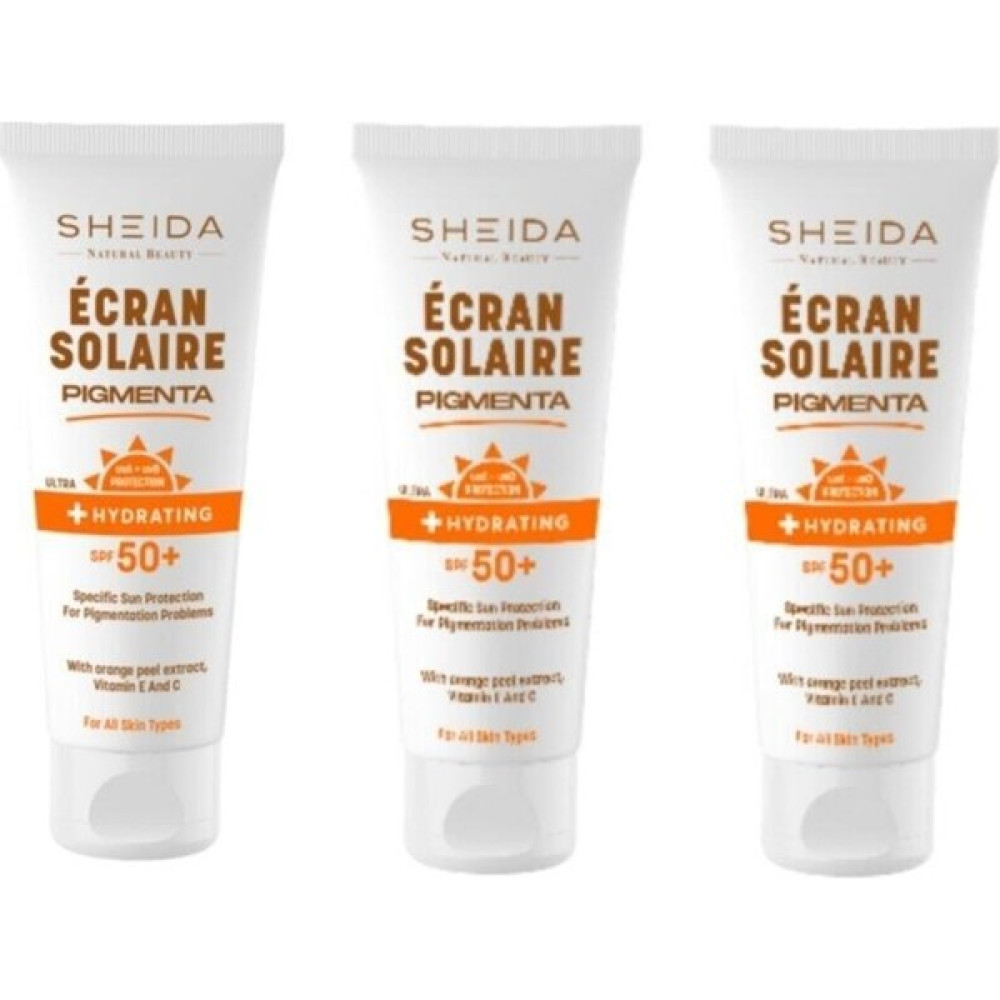 Sheida Pigmenta Leke Karşıtı Ton Eşitleyici Spf 50 Renkli Yüz Güneş Kremi 75 ml 3'lü Set (3*75 Ml) Güneş Kremleri ve Losyonları Fiyatı