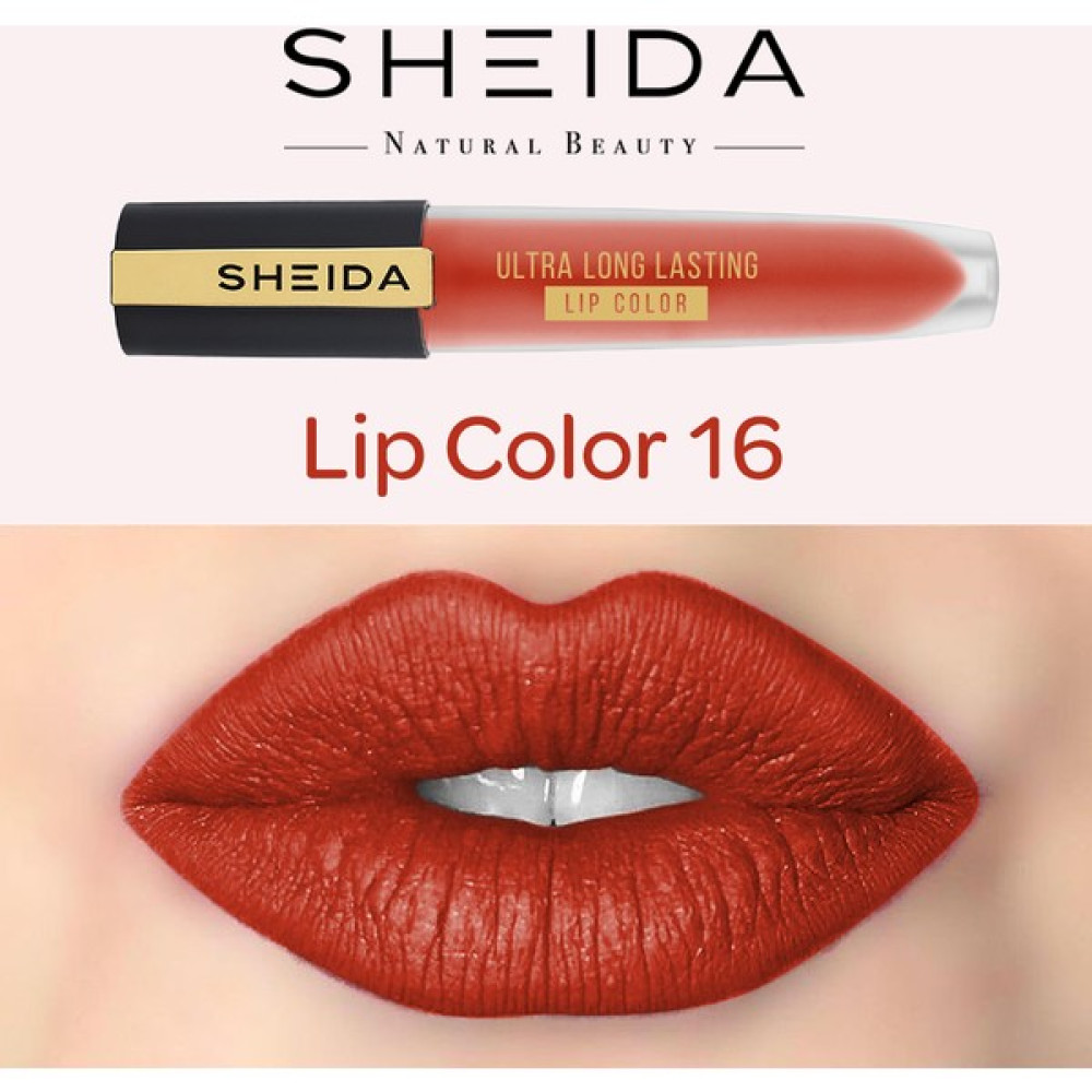 Sheida Ultra Long Lastıng Lıpcolor (Likit Ruj) No:16 - 016 Rujlar & Dudak Parlatıcıları Fiyatı