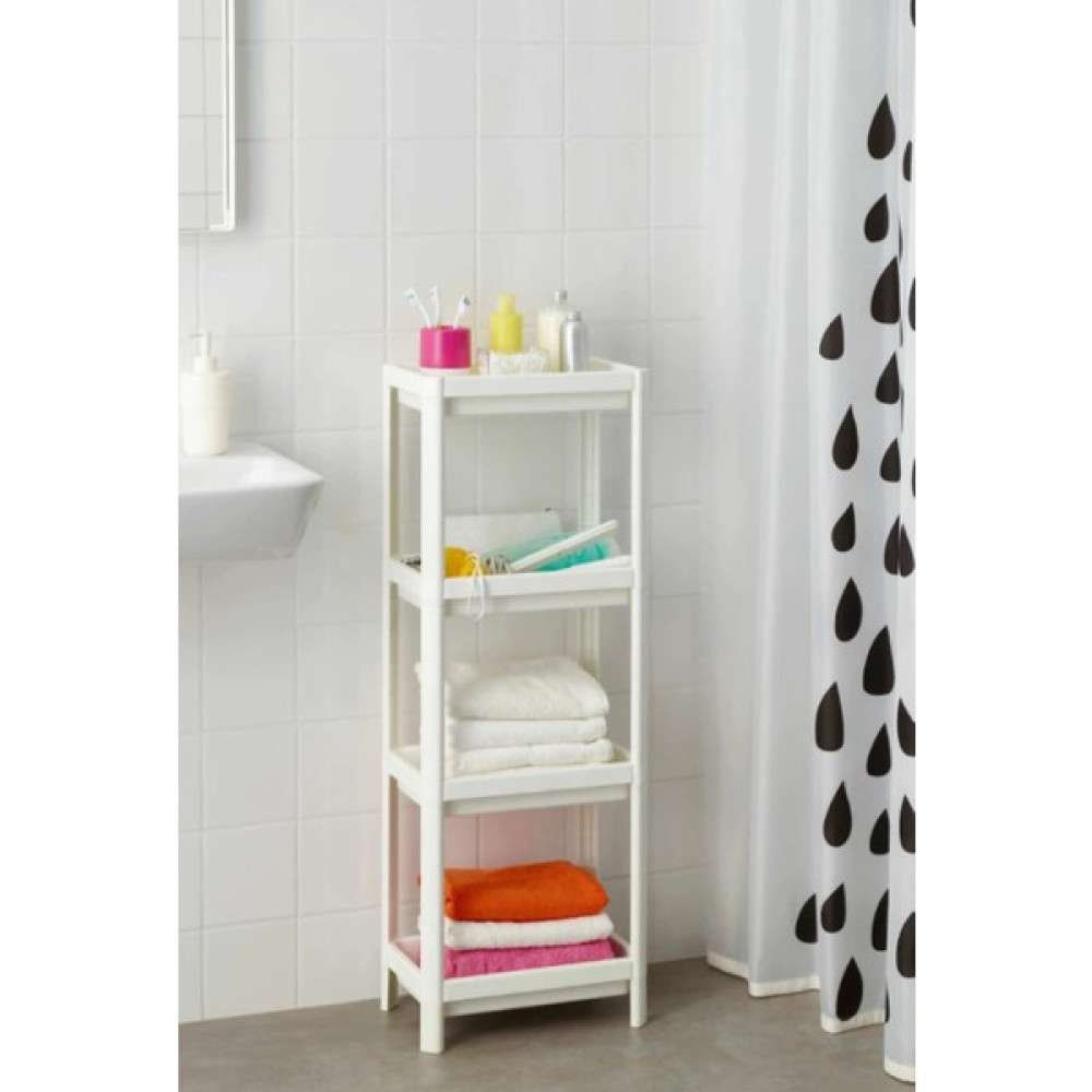 Shelf Unit Çok Amaçlı Raf Ünitesi - Beyaz Kitaplık - Duvar Rafı & CD / DVD Rafı Fiyatı