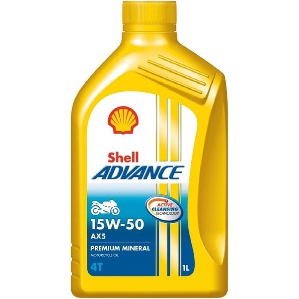Shell Advance AX5 4T 15W-50 Motor Yağı 1 Litre Motor Yağı Fiyatı