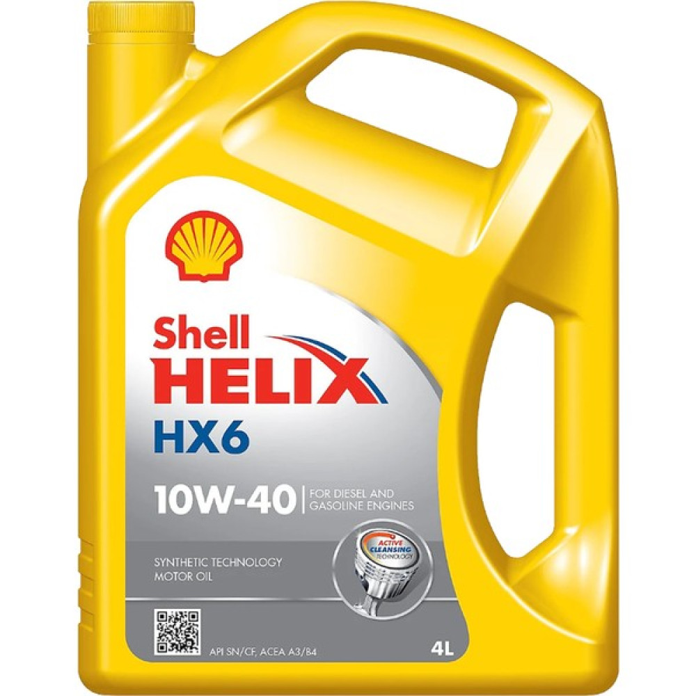 Shell Helix Hx6 Benzin/Lpg ve Dizel Araçlar Için 10W-40 4 Lt Motor Yağı ( Üretim Yılı: 2023 ) Motor Yağı Fiyatı