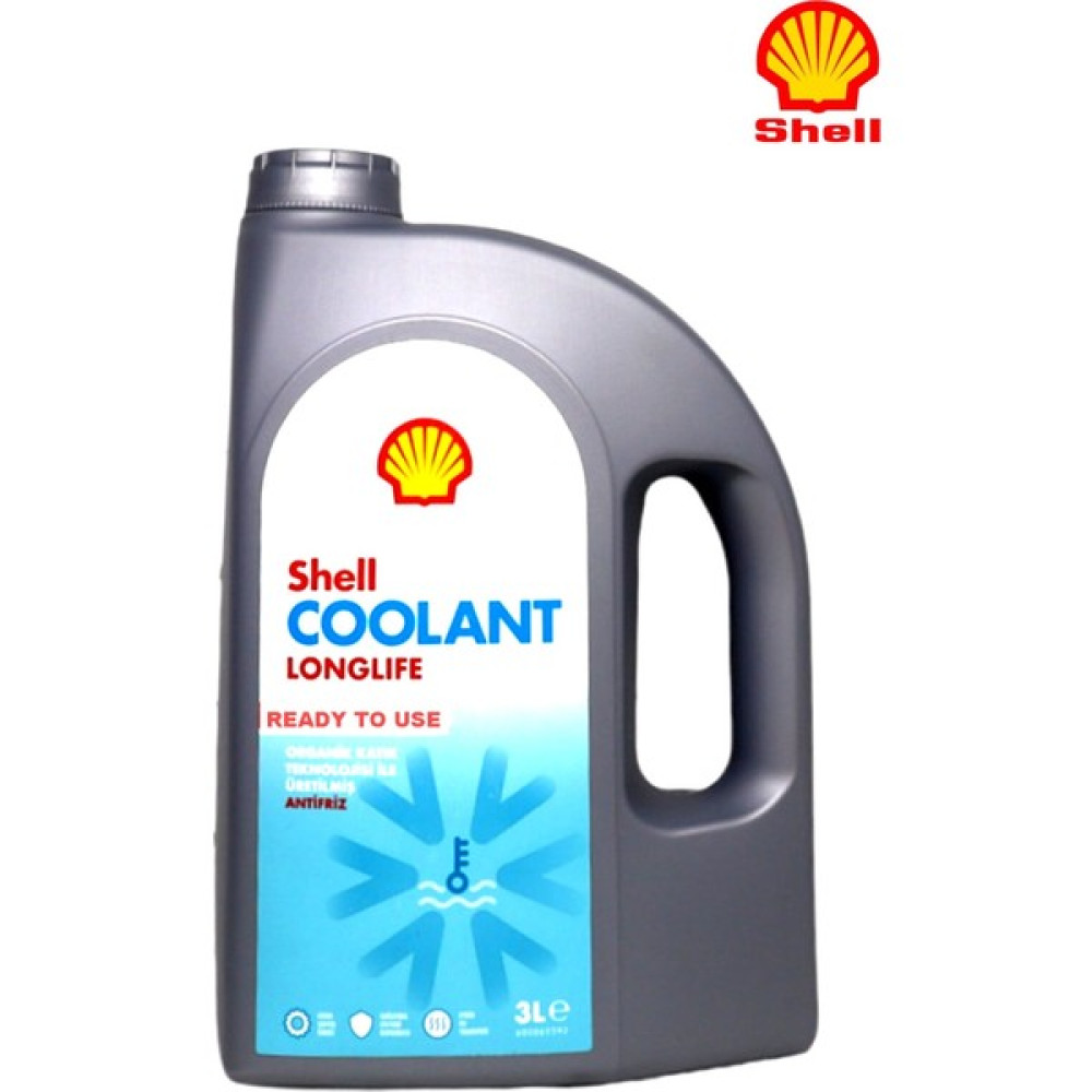 Shell Kırmızı Organik Antifriz 3 Lt,shell Coolant Longlife Antifriz 2021 Üretimi Antifiriz Fiyatı