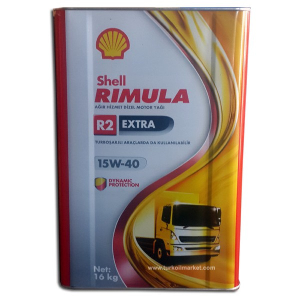 Shell Rimula R2 Extra 15W-40 16 Kg Motor Yağı ( Üretim Yılı: 2022 ) Motor Yağı Fiyatı