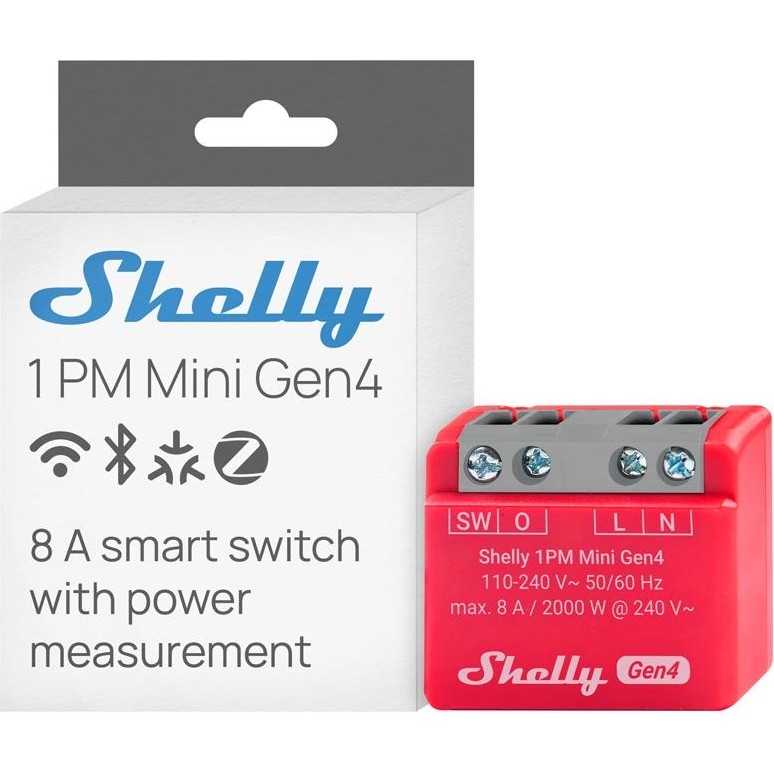 Shelly 1pm Mini Gen4 Enerji Ölçümlü Akıllı Röle Diğer Fiyatı