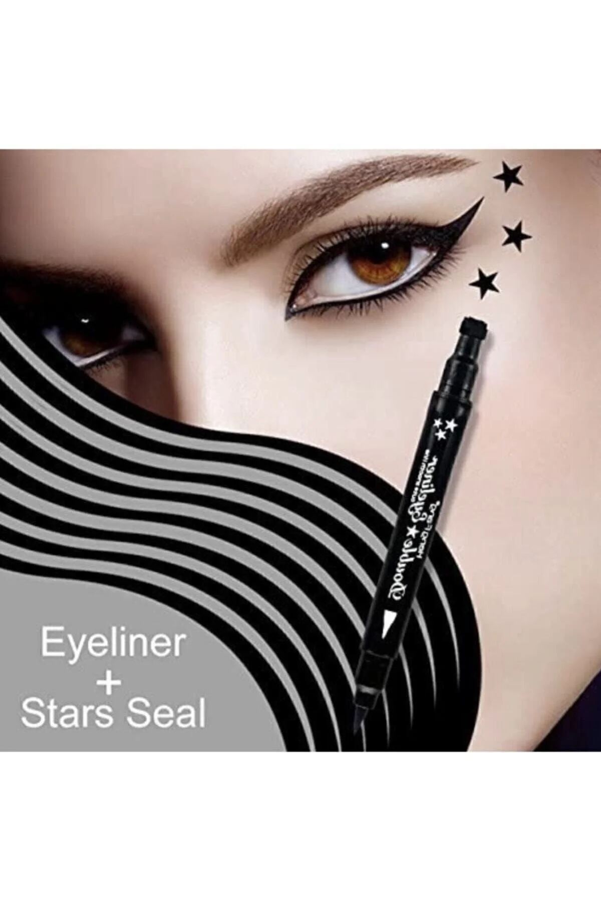 Shenoza Çift Taraflı Kalem Likit (yıldız & Likit)" Eyeliner Fiyatı