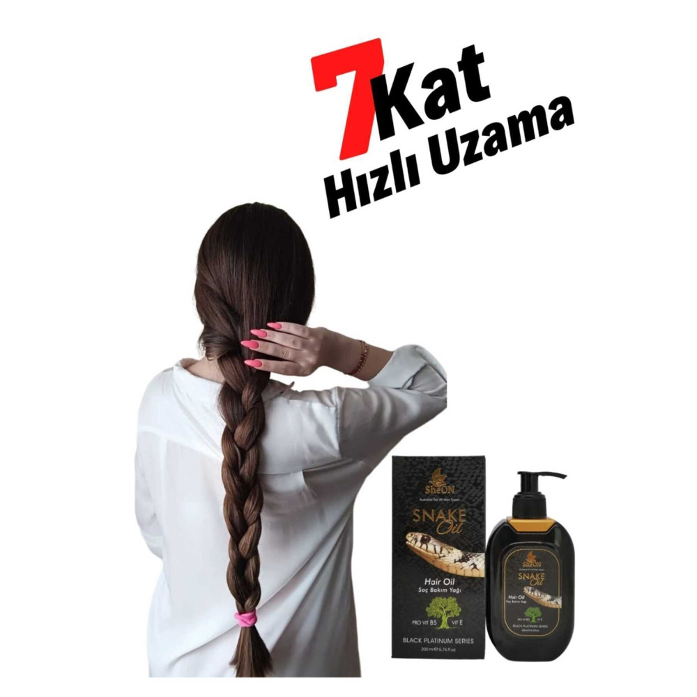 SheON Snake Oil Hızlı Uzatma Saç Bakım Yağı Saç Bakım Maskeleri & Serumlar & Spreyler Fiyatı