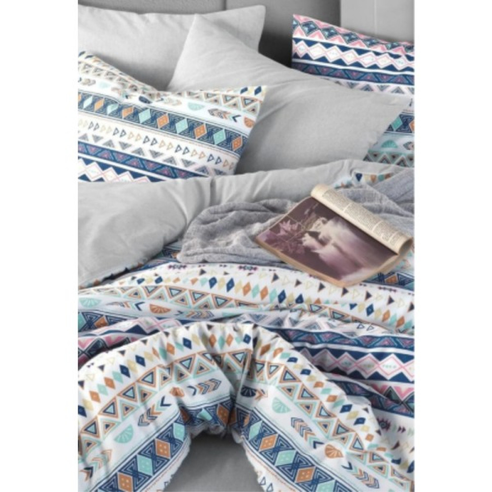 Sheri Home Basic Orange Çarşafı Lastikli Çift Kişilik Nevresim Takımı 200X220 %100 PAMUK01453020 SHEC00695666007 - 200 x 200 cm - Gri Nevresim Takımı Fiyatı