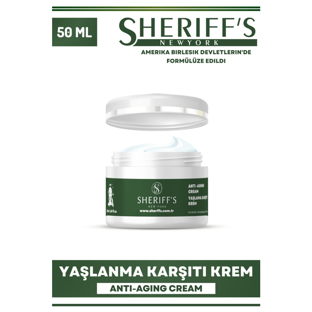 sheriffs Yaşlanma Karşıtı Anti Aging Cream 50 ml Cilt ve Yüz Bakımı Fiyatı