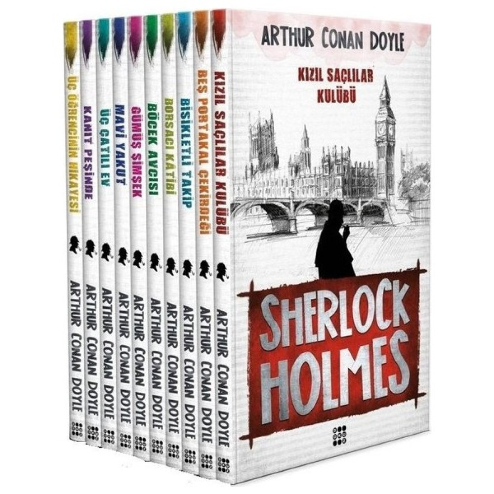 Sherlock Holmes 10’lu Set - Arthur Conan Doyle Polisiye Fiyatı