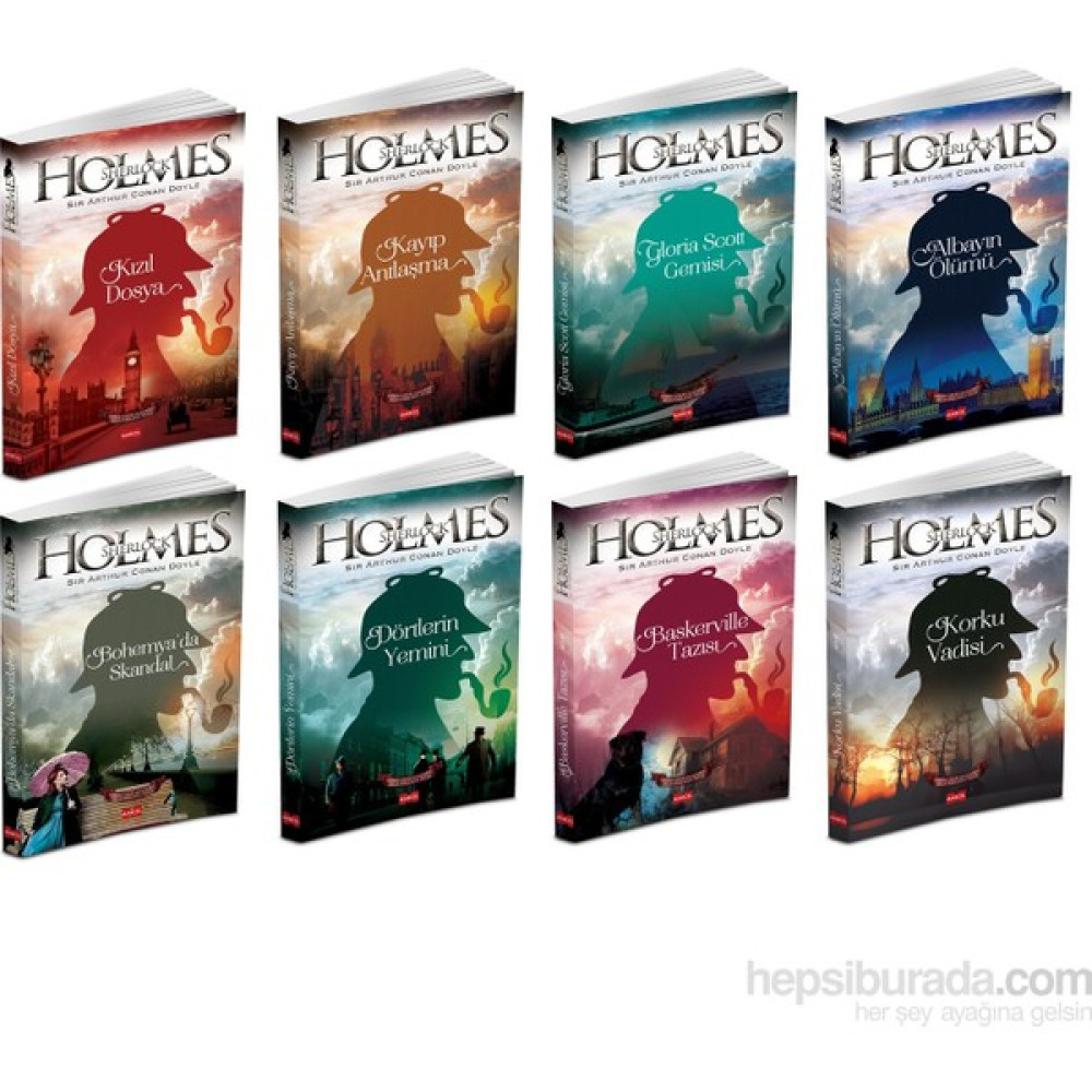 Sherlock Holmes 8'Li Set Polisiye Fiyatı
