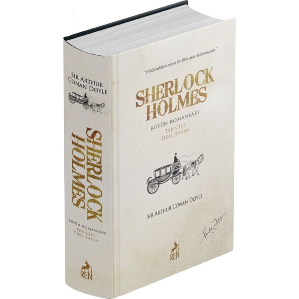 Sherlock Holmes Bütün Romanlar Tek Cilt Özel Basım - Sir Arthur Conan Doyle Polisiye Fiyatı