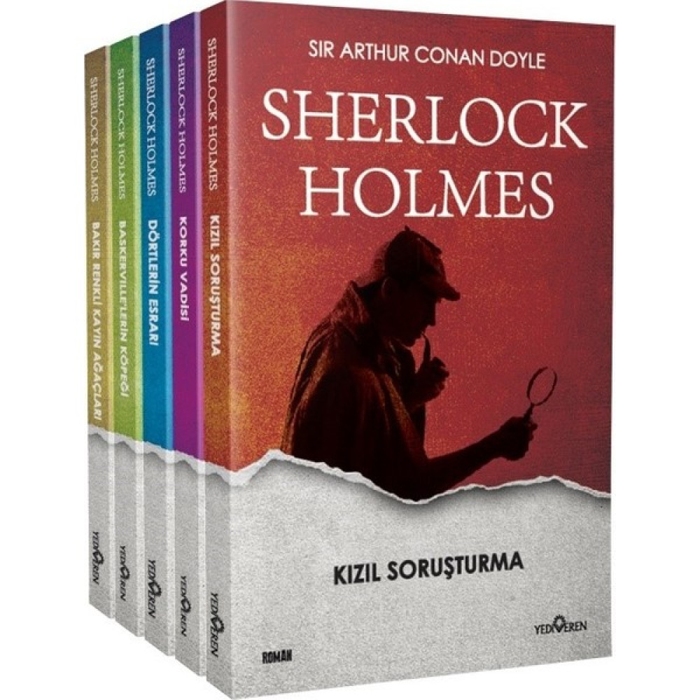 Sherlock Holmes Seri (5 Kitap Takım) - Sir Arthur Conan Doyle Polisiye Fiyatı