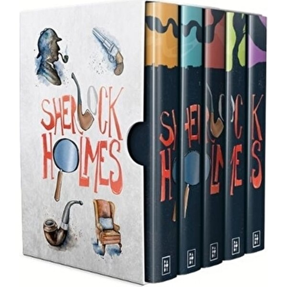 Sherlock Holmes Serisi - Sir Arthur Conan Doyle (Kutulu Özel Set - 5 kitap) Polisiye Fiyatı