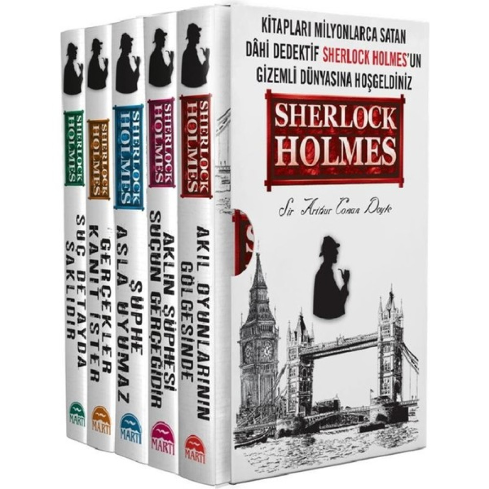 Sherlock Holmes Set (5 Kitap Takım) - Sir Arthur Conan Doyle Polisiye Fiyatı