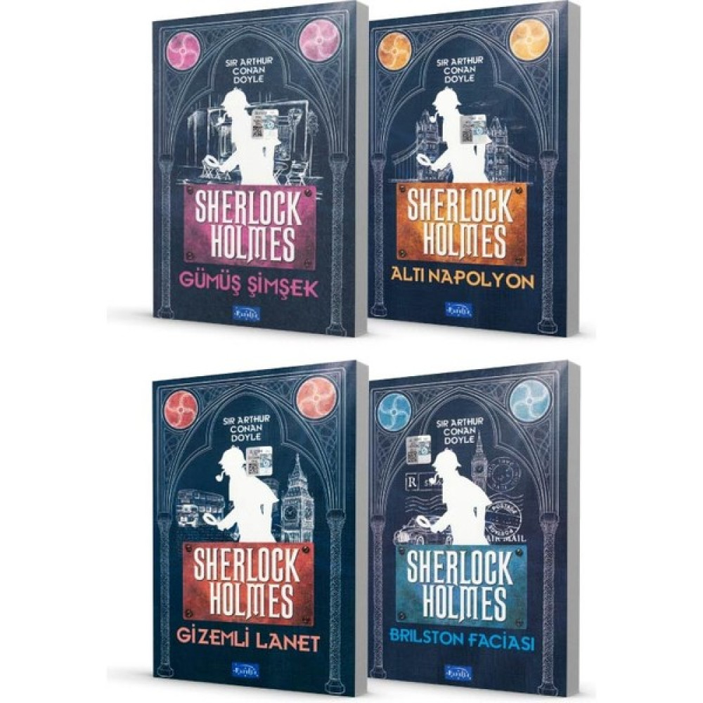 Sherlock Holmes Seti - 4 Kitap - Arthur Conan Doyle Polisiye Fiyatı