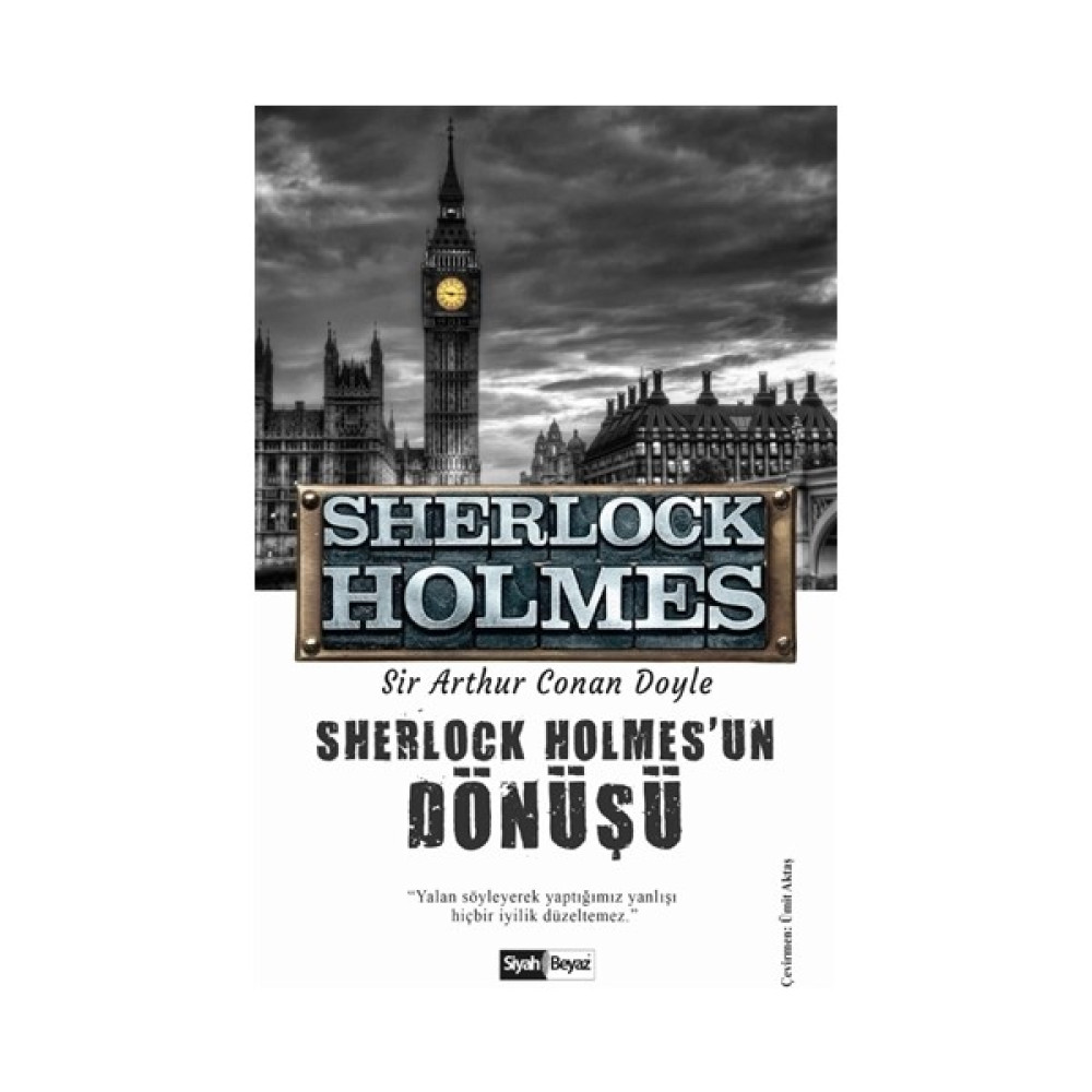 Sherlock Holmes'un Dönüşü - Sherlock Holmes - Sir Arthur Conan Doyle Polisiye Fiyatı