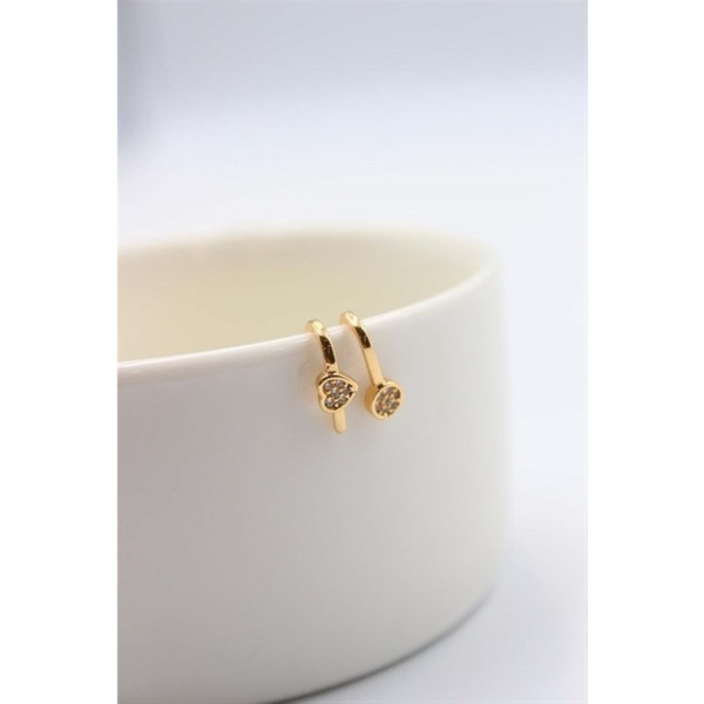 Shesra Earcuff Deliksiz Kıkırdak Küpe Altın, Takı & Aksesuar Fiyatı