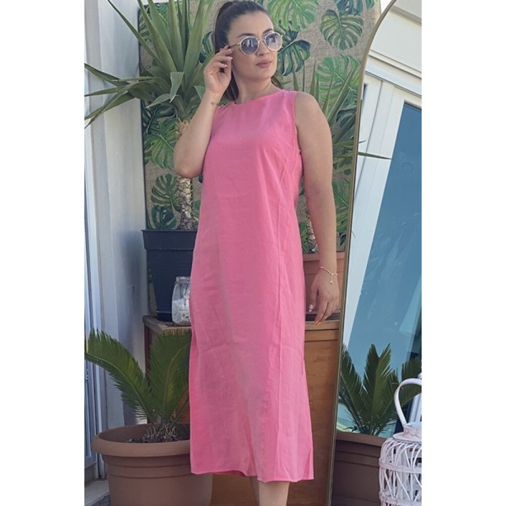 Shido Kadın Pembe Uzun Elbise,uzun Elbise Elbise Fiyatı