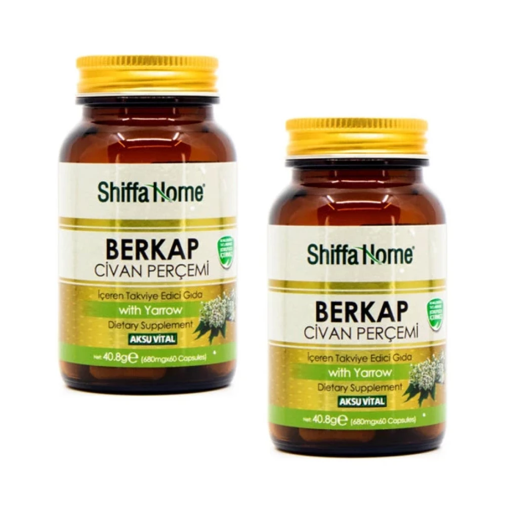 Shiffa Home (Aksuvital) Berkap Civan Perc. 680 Mg 60 Kap X 2 Adet Kişisel Bakım Gereçleri Fiyatı