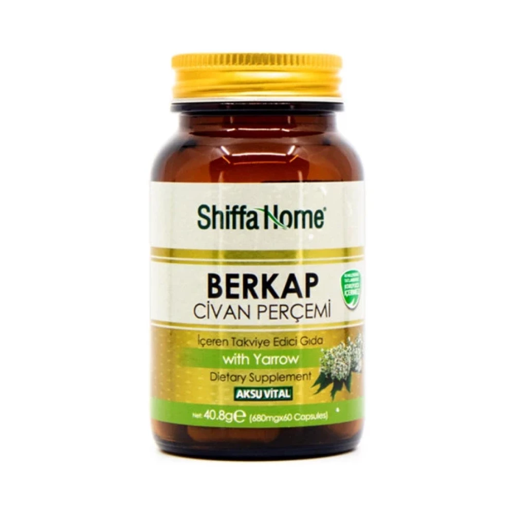 Shiffa Home (Aksuvital) Berkap Civan Percemi 680 Mg 60 Kapsul Kişisel Bakım Gereçleri Fiyatı
