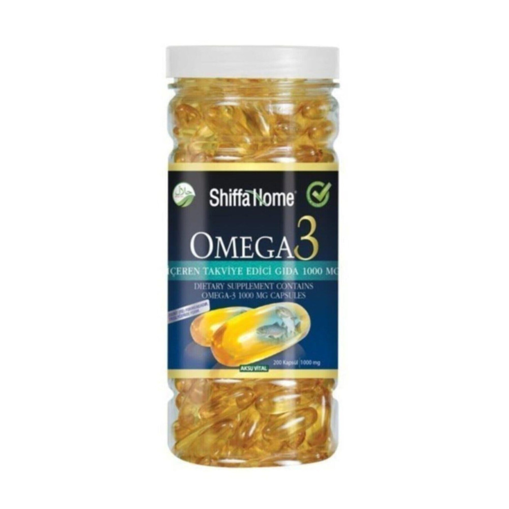 Shiffa Home Omega-3 1000mg 200 Softjel Balık Yağı / Omega 3 - 6 - 9 Fiyatı