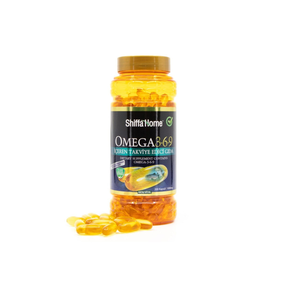 Shiffa Home Omega 3-6-9 200x1000 200 Softjel Balık Yağı / Omega 3 - 6 - 9 Fiyatı